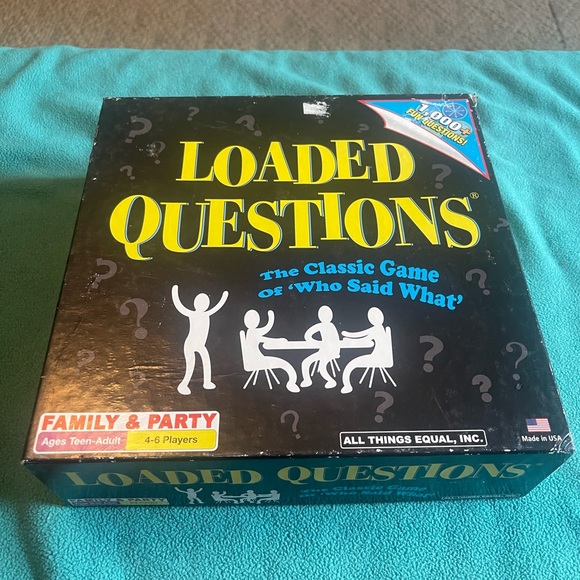 Games | Loaded Questions Family Party Game | Poshmark